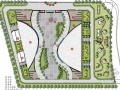 简单自然道路广场详细设计方案（毕业设计可用）
