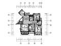 新古典样板房设计CAD施工图（含效果图）