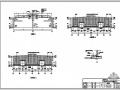 隆昌某2×18米跨厂房建筑结构图