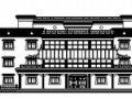 某三层学生宿舍（L形）建筑设计施工图