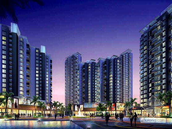 [湖北孝感]某综合生活社区建筑设计分析