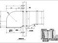某外墙进出风口防雨罩大样节点构造详图
