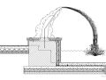 特色喷水雕塑施工图