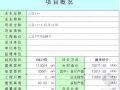 上海某项目施工统计电子台帐（含单位工程总台账、明细账等）