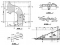某弧形楼梯节点构造详图
