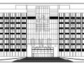 浏阳市某公安局办公区办公主楼建筑设计方案