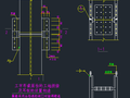 H型钢柱拼接节点构造详图