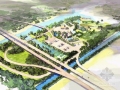 [上海]地方特色自然人文脉络高速景观生态道路规划设计方案