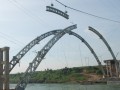 [PPT]150m钢筋混凝土上承式箱型拱桥上部结构施工技术（86页 横移塔架）
