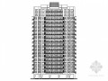 [四川]某住宅区十八层带入户花园住宅楼建筑方案图（含效果图）
