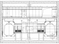 [江苏]地下两层岛式地铁车站站厅站台施工图设计47页（含装修）