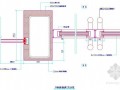 不锈钢玻璃地弹门节点详图