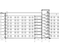 某8层综合办公楼建筑CAD图纸（含计算书，建筑、结构图，施组）