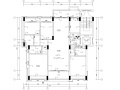 [广东]矩阵纵横Matrix-深圳前海时代B户型三居室样板房精装施工图+官方摄影