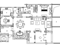[江苏]美式新古典500平米跃层公寓设计施工图（附效果图）