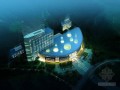 夜景医院建筑3D模型下载
