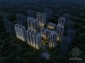 高层建筑小区鸟瞰3D模型下载