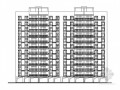 某十二层底层架空板式住宅楼建筑方案图