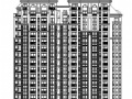 [绿城]某高档城风格住宅小区高层住宅楼建筑施工图