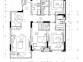 [辽宁]夏花似锦—103㎡三居室住宅设计施工图及效果图