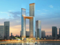 [山东]SOM青岛海天中心超高层综合体建筑设计方案