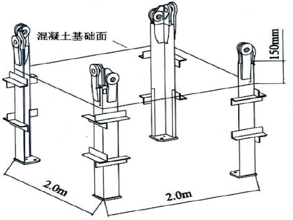 6013塔机安装方案资料下载-新建铁路公铁两用桥STT293-18t塔机安装施工方案