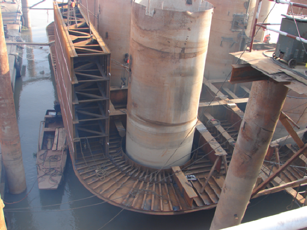苏州钢板桩支护资料下载-铁路汉江特大桥钢板桩围堰施工组织设计讲义总结