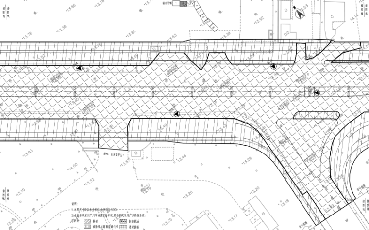 [广州]工业园区周围道路拓宽改造工程施工图纸(PDF图纸131页)_4