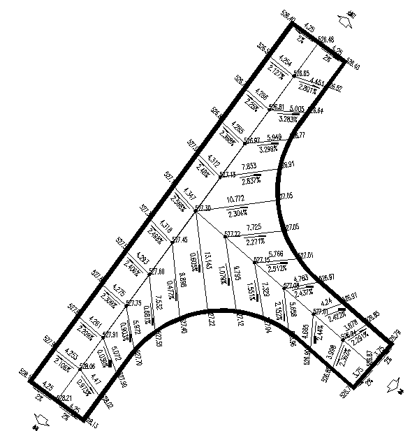 ​2018年四好农村路(重要农村公路)道路新建工程施工图(附预算表格)_9