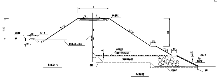 ​2018年四好农村路(重要农村公路)道路新建工程施工图(附预算表格)_3