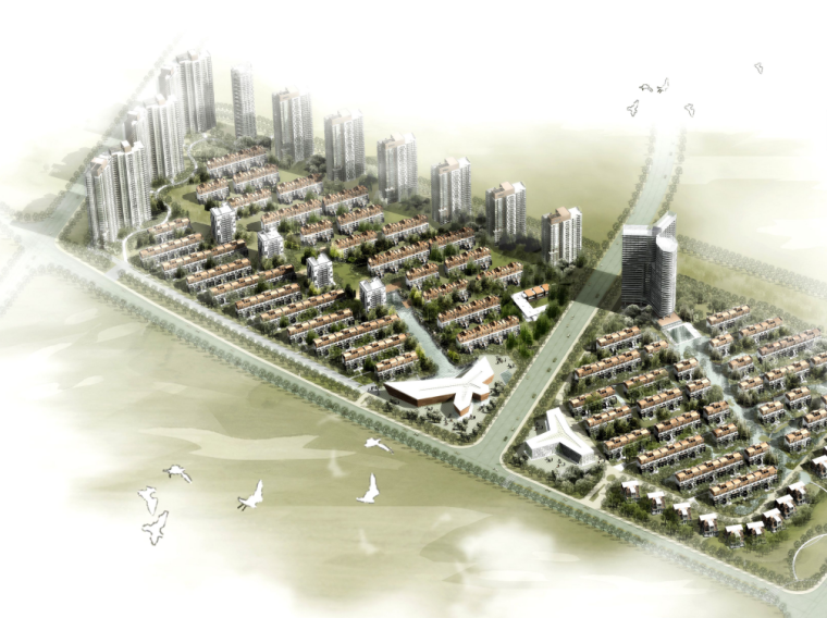 住宅设计结构图纸资料下载-[山东]海阳魅力海岸滨海高端住宅项目规划图纸