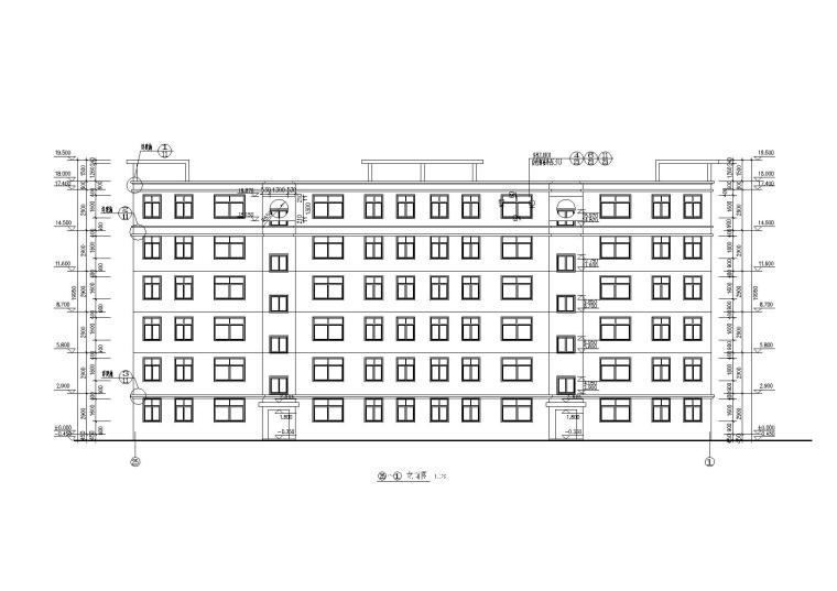 [河南]郑州某安置小区六层住宅楼建筑施工图_4