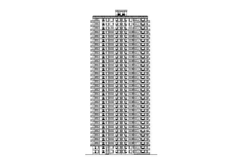 苏州住宅小区建筑施工图资料下载-[江苏]苏州某居住小区33层住宅建筑设计施工图