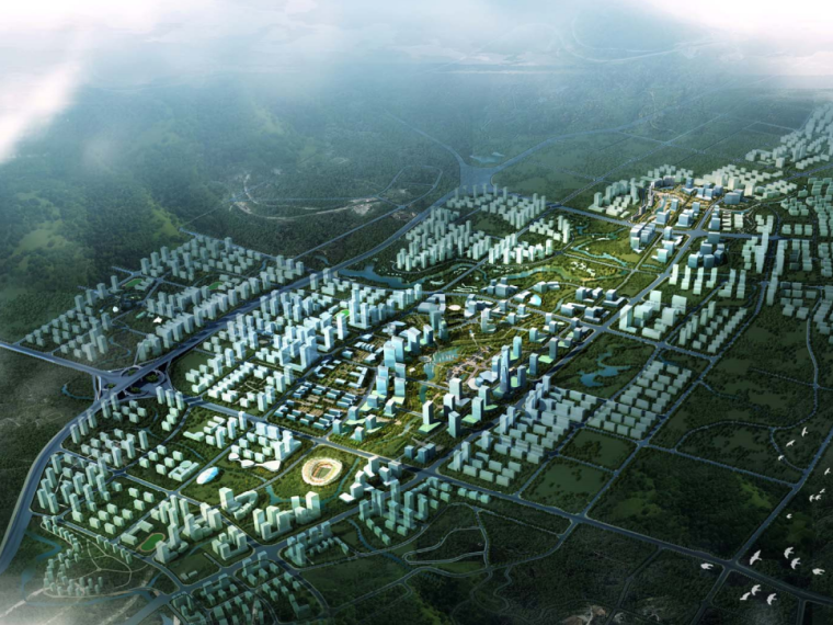 商业CBD规划设计说明资料下载-[重庆]二环时代重庆特质大型聚居区陶家聚居区规划设计文本