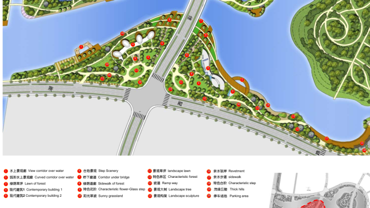 [上海]金山工业园区中心景观设计方案文本（水岸绿洲，活力新城）_13