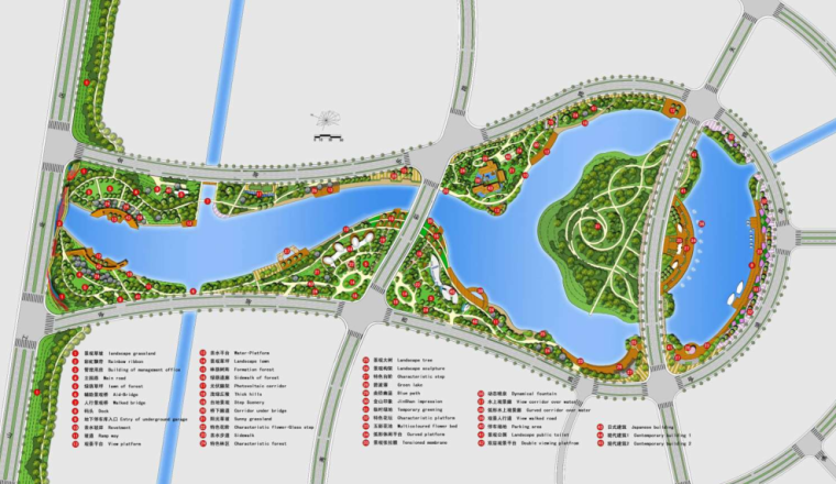 [上海]金山工业园区中心景观设计方案文本（水岸绿洲，活力新城）_10