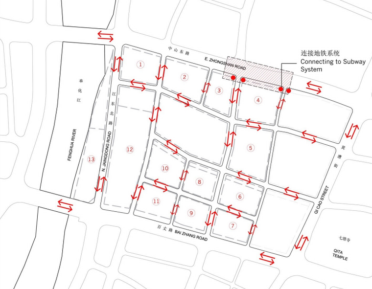 [浙江]宁波江东江之园核心商务中心区城市设计方案图_6