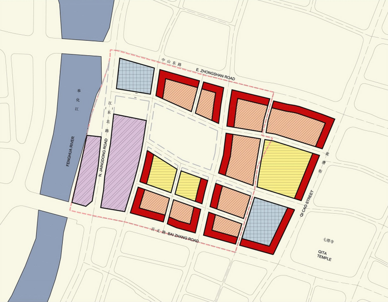 [浙江]宁波江东江之园核心商务中心区城市设计方案图_7