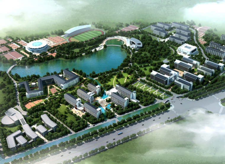 学院建筑设计方案资料下载-[安徽]滁州学院南校区扩建项目建筑设计方案
