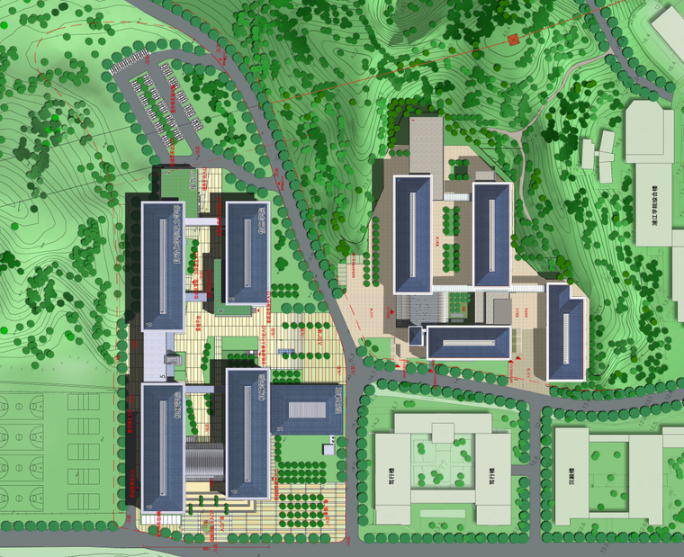 [江苏]南京工业大学浦江校区教学楼建筑设计_5