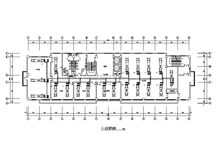市民服务中心办公楼资料下载-[山东]服务中心办公楼集中式空调设计施工图