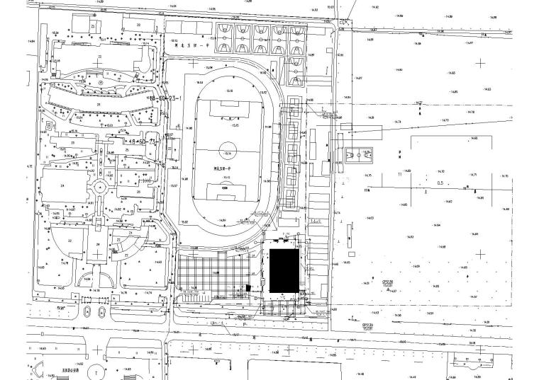 莱蒙中学体育馆资料下载-[河北]多层中学体育馆建筑施工图（知名设计院）