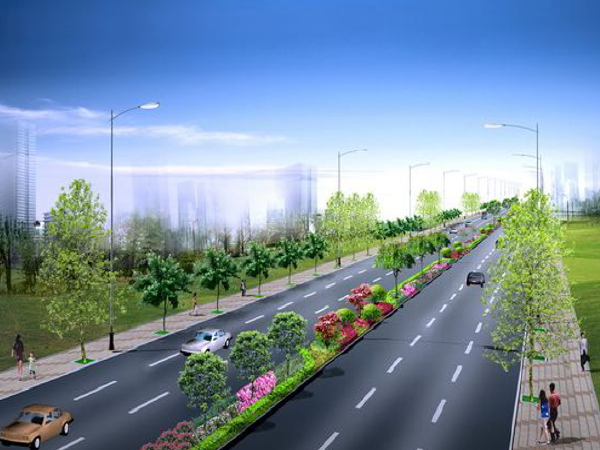 道路绿地设计案例资料下载-道路绿地景观规划设计(35页)
