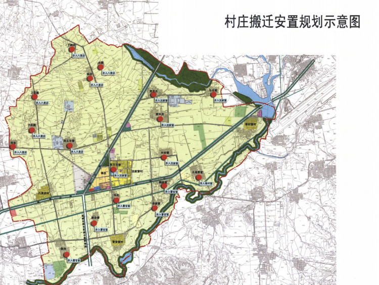 [北京]延慶沈家營鎮總體規劃圖紙(2005-2020)