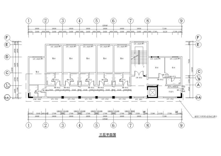 北方某四层中式大酒店建筑设计施工图_7