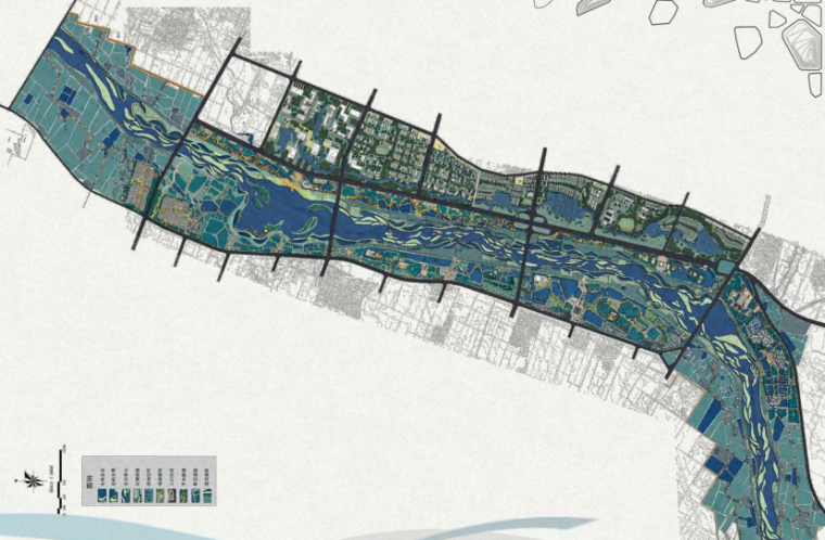 [山西]临汾河生态走廊概念性规划方案文本-知名景观公司_4