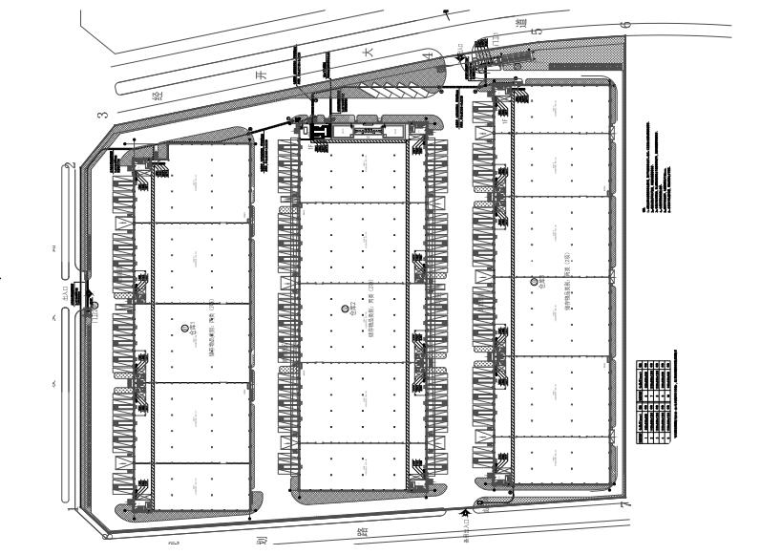 园区道路绿化施工图资料下载-江西南昌连锁仓储物流园区电气施工图