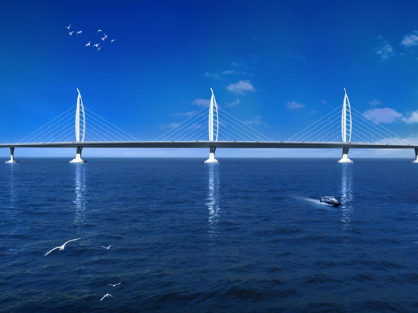 跨海大桥桩基ppt资料下载-[珠海]跨海大桥主体工程桥梁工程特点及设计技术创新(144页)
