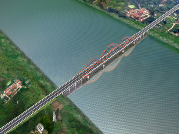 鄂州市城市方案设计资料下载-[江西]赣州市城市公路景观特大桥方案设计汇报