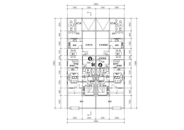 一室一厅户型图装修资料下载-[江苏]常州规划设计院户型图竞赛作品